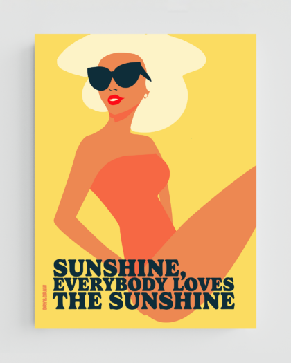 LOVES THE SUNSHINE - Classic Matte Paper